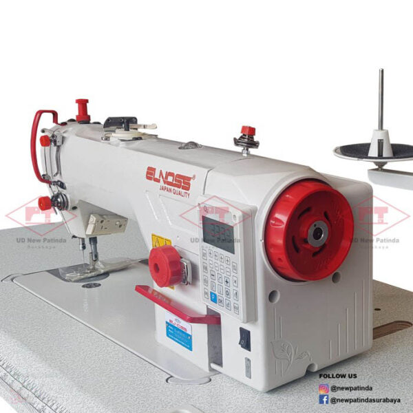Mesin Jahit High Speed Jarum 1 ELNOSS 9700DD-2 / 9700 DD2 Direct Drive komplit set - Image 2