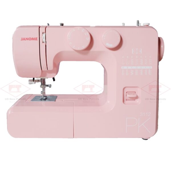 Mesin Jahit Portable JANOME 3112 Pink Red Green NS 311 A - Image 2