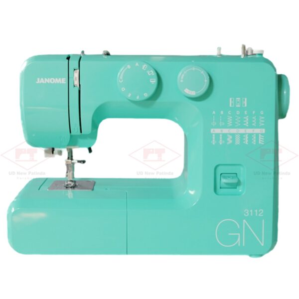 Mesin Jahit Portable JANOME 3112 Pink Red Green NS 311 A - Image 3