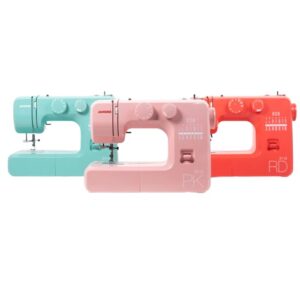Mesin Jahit Portable JANOME 3112 Pink Red Green NS 311 A