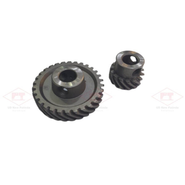 Spiral Gear Set Mesin Jahit 2 Jarum BROTHER 875 S12445-001 - Image 3