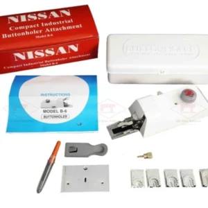 Alat Lubang Kancing Button Holer Mesin Jahit Hitam Jadul B-6 NISSAN