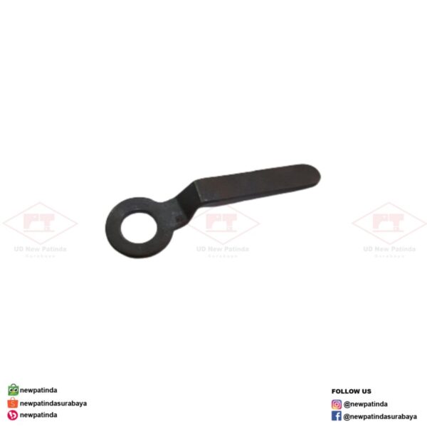 144541-001 Length Control Plate Mesin Lubang Kancing Brother 814 - Image 2