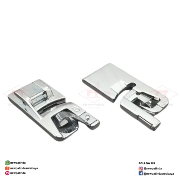 CY-7307 sepatu roll hem foot 6 mm Mesin Jahit Portable serbaguna zig zag multifungsi putih - Image 2