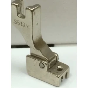 S518N Besi sepatu resleting jepang / invisible zipper foot mesin jahit lurus high speed industri
