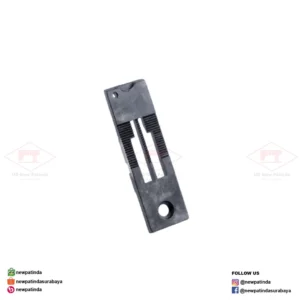 Needle Plate / Dek / Plat Gigi mesin jahit high speed 2 jarum industri
