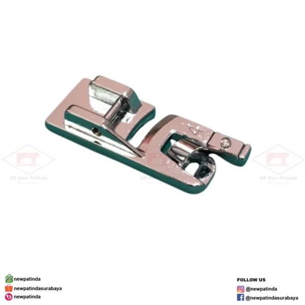 CY-7307 presser foot sepatu roll hem 4 mm Mesin Jahit Portable - Image 2