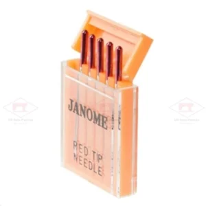 JANOME Red Tip Needles Jarum Merah Mesin Jahit Portable Serbaguna