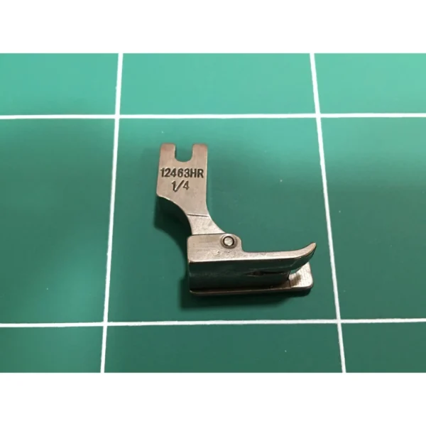 P814 12463HR 1/4" hinged right raising foot sepatu mesin jahit lurus jarum 1 high speed industri - Image 2
