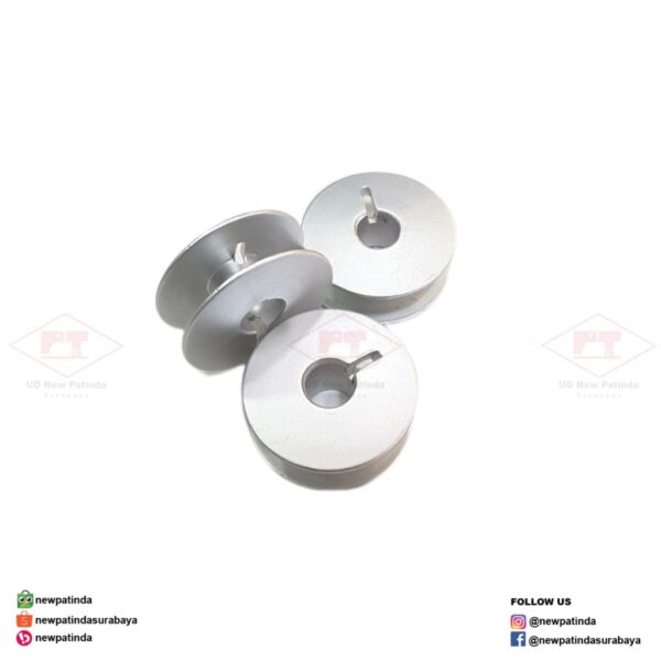 9033 Sepul Besi Metal Bobbin Mesin Jahit PFAFF - Image 2