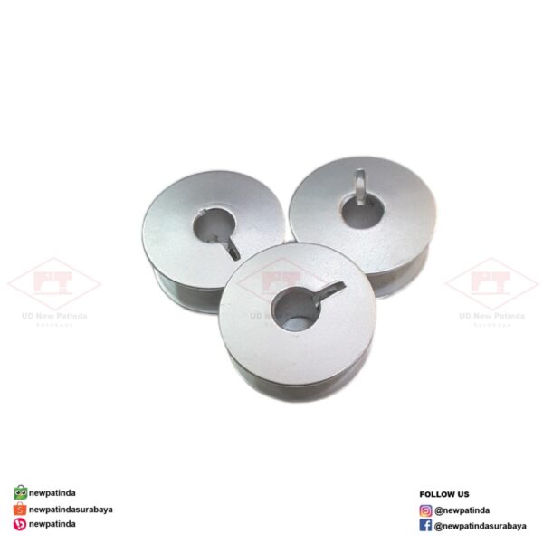 9033 Sepul Besi Metal Bobbin Mesin Jahit PFAFF - Image 3