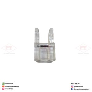 CY-9909 sepatu open toe plastik transparan mesin jahit zig zag rumah tangga portable putih serbaguna