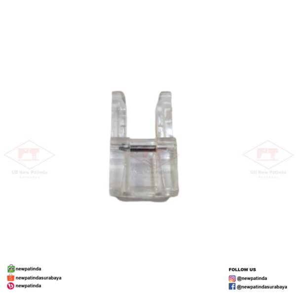 CY-9909 sepatu open toe plastik transparan mesin jahit zig zag rumah tangga portable putih serbaguna
