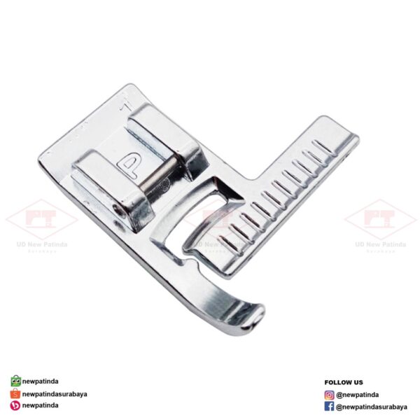 CY-9913 sepatu penggaris stitch guide foot mesin jahit zig zag rumah tangga portable putih