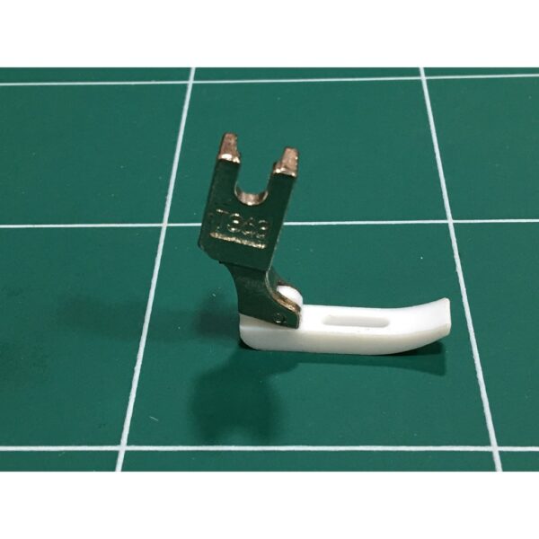 T363 narrow zipper teflon foot mesin jahit lurus high speed industri