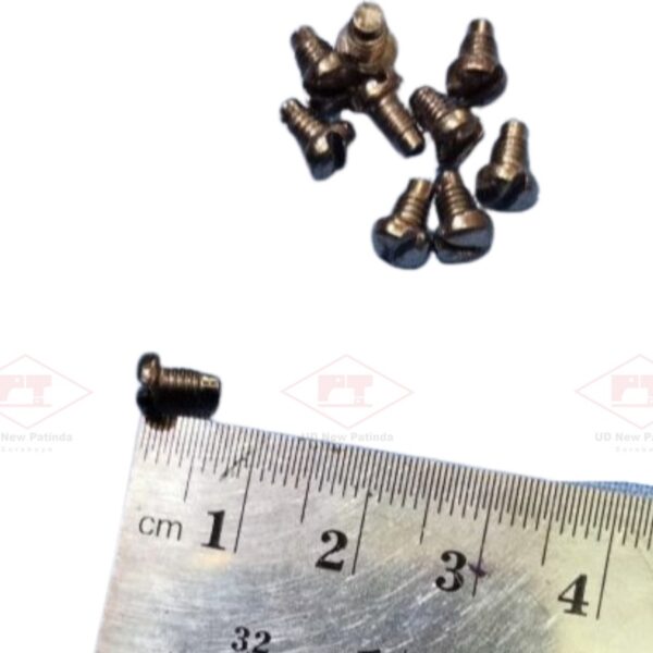 BTF 4 baut / screw roda pada mesin jahit hitam / klasik - Image 3