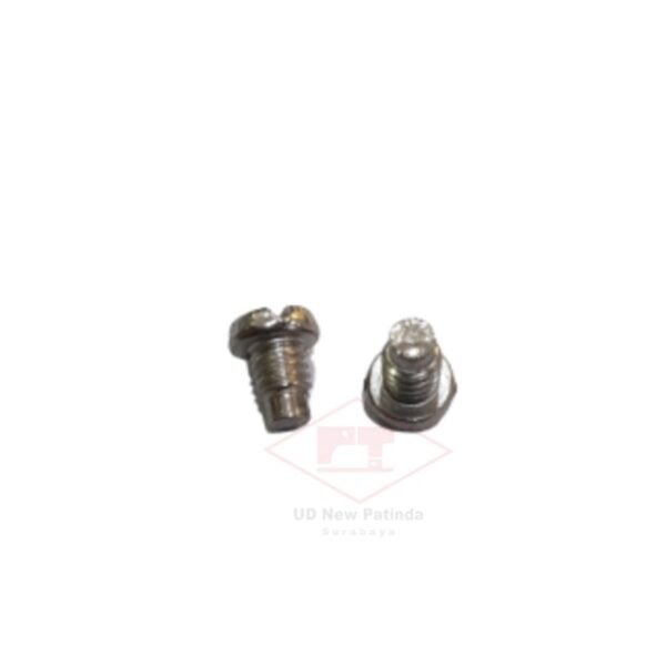 BTF 4 baut / screw roda pada mesin jahit hitam / klasik