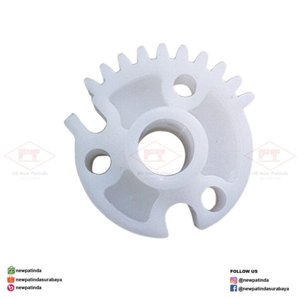 Gigi / Gear Teflon 1/2 Mesin Jahit Bordir Komputer - Image 7