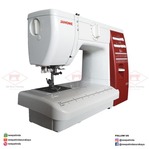 Mesin Jahit Janome 523S Full Besi Portable - Image 2