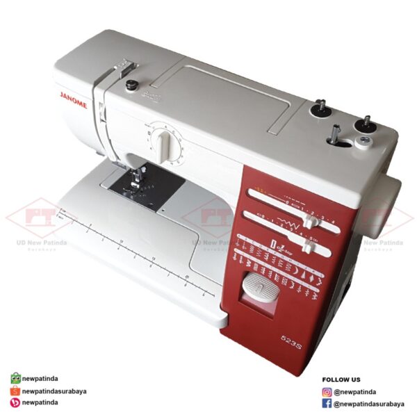 Mesin Jahit Janome 523S Full Besi Portable - Image 4