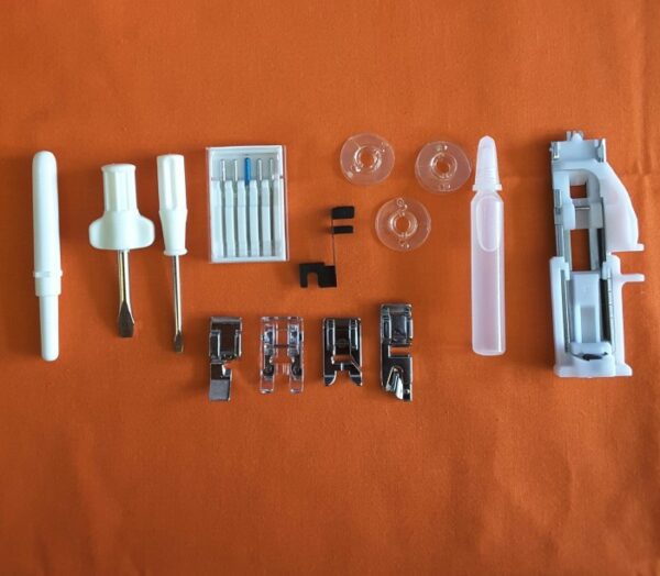 [Komplit Set] Mesin Jahit Janome NS 7880 Semi Portable - Image 2