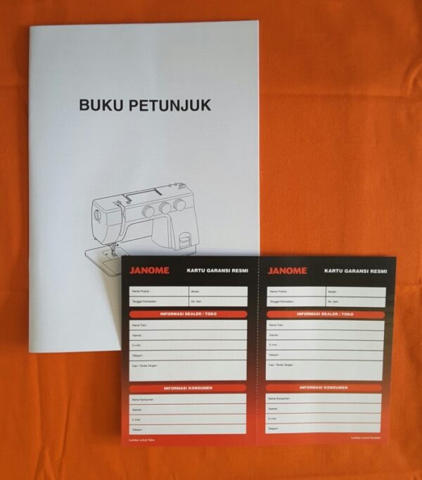 [Komplit Set] Mesin Jahit Janome NS 7880 Semi Portable - Image 3