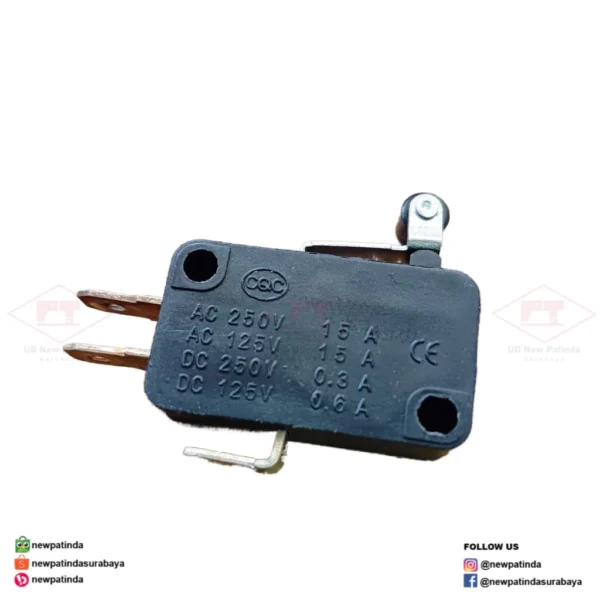 Limit Micro Switch Lever Short Sensor Roda Mesin Bordir Komputer - Image 3